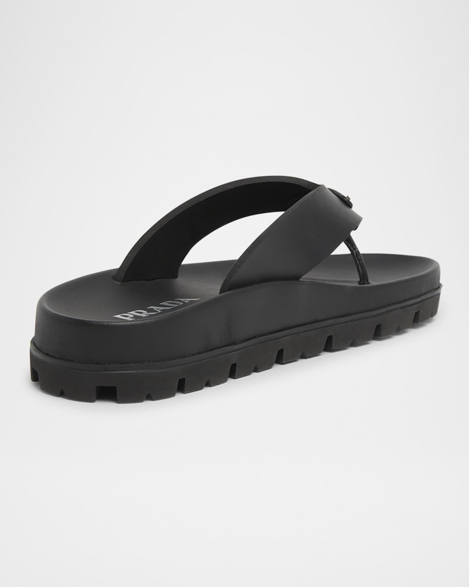 Rubber Thong Slide Sandals Product Image