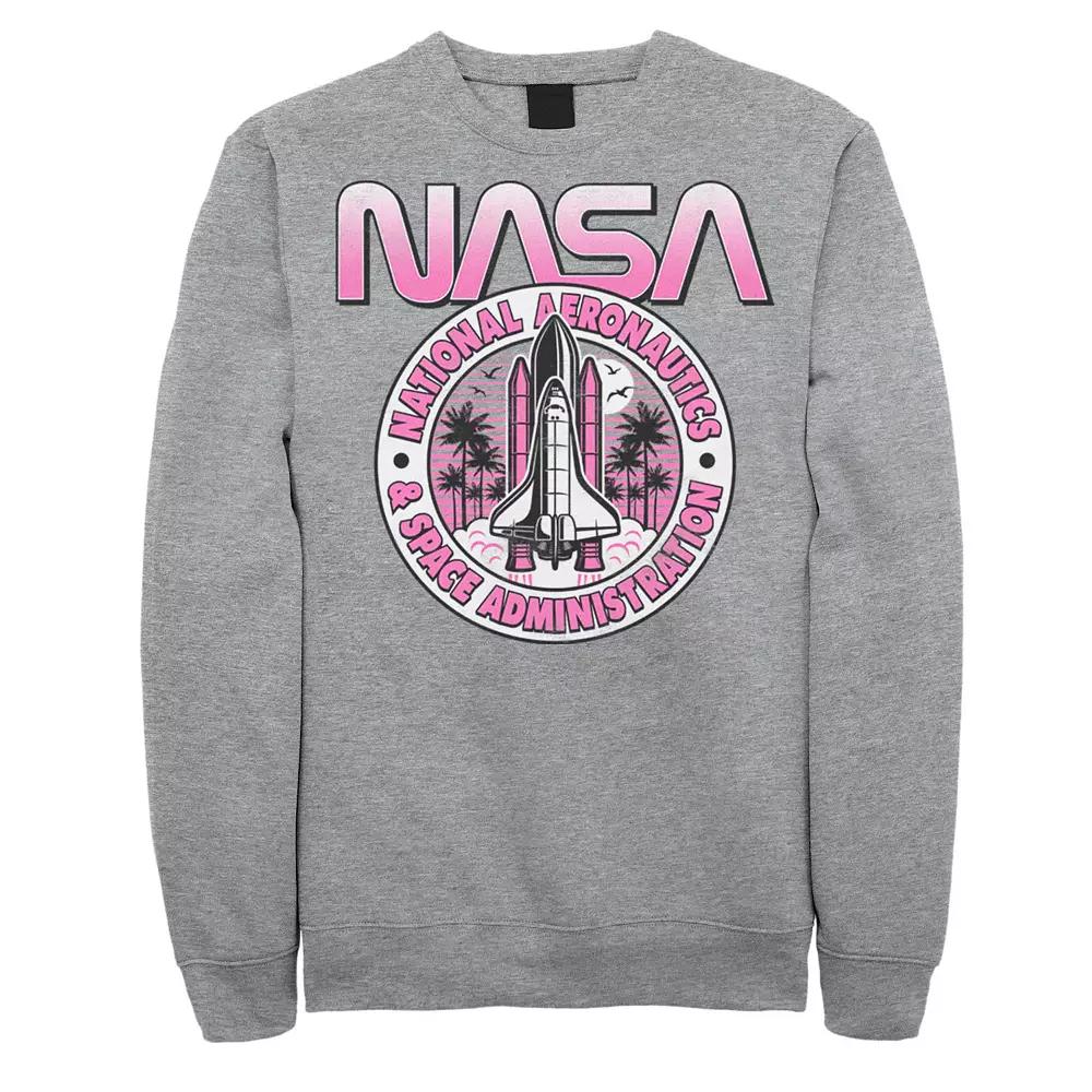 Men's NASA Pink Logo Sweatshirt,  Product Image