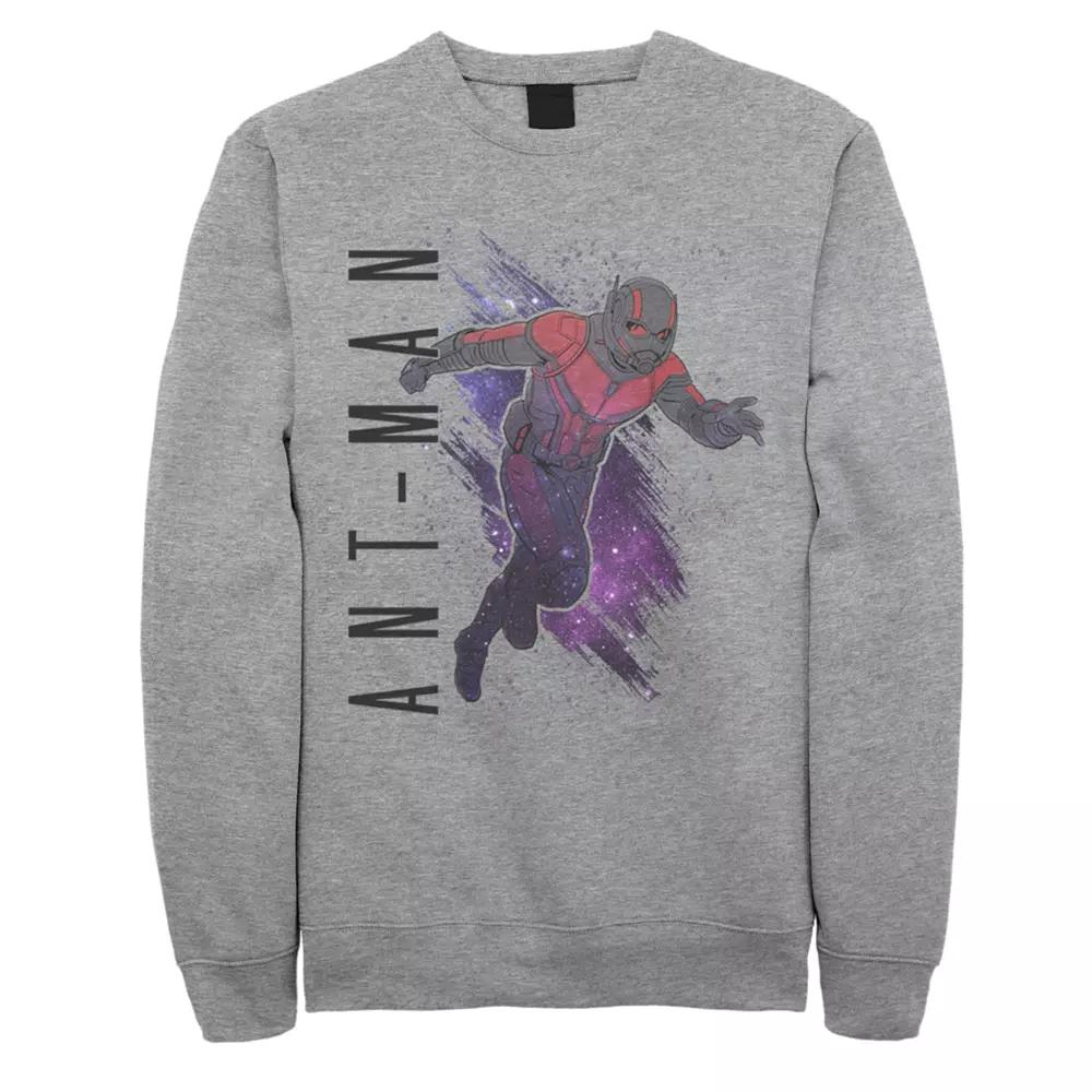 Men's Avengers Ant-Man Galaxy Paint Sweatshirt, Size: 3XL, Athletic Grey Product Image