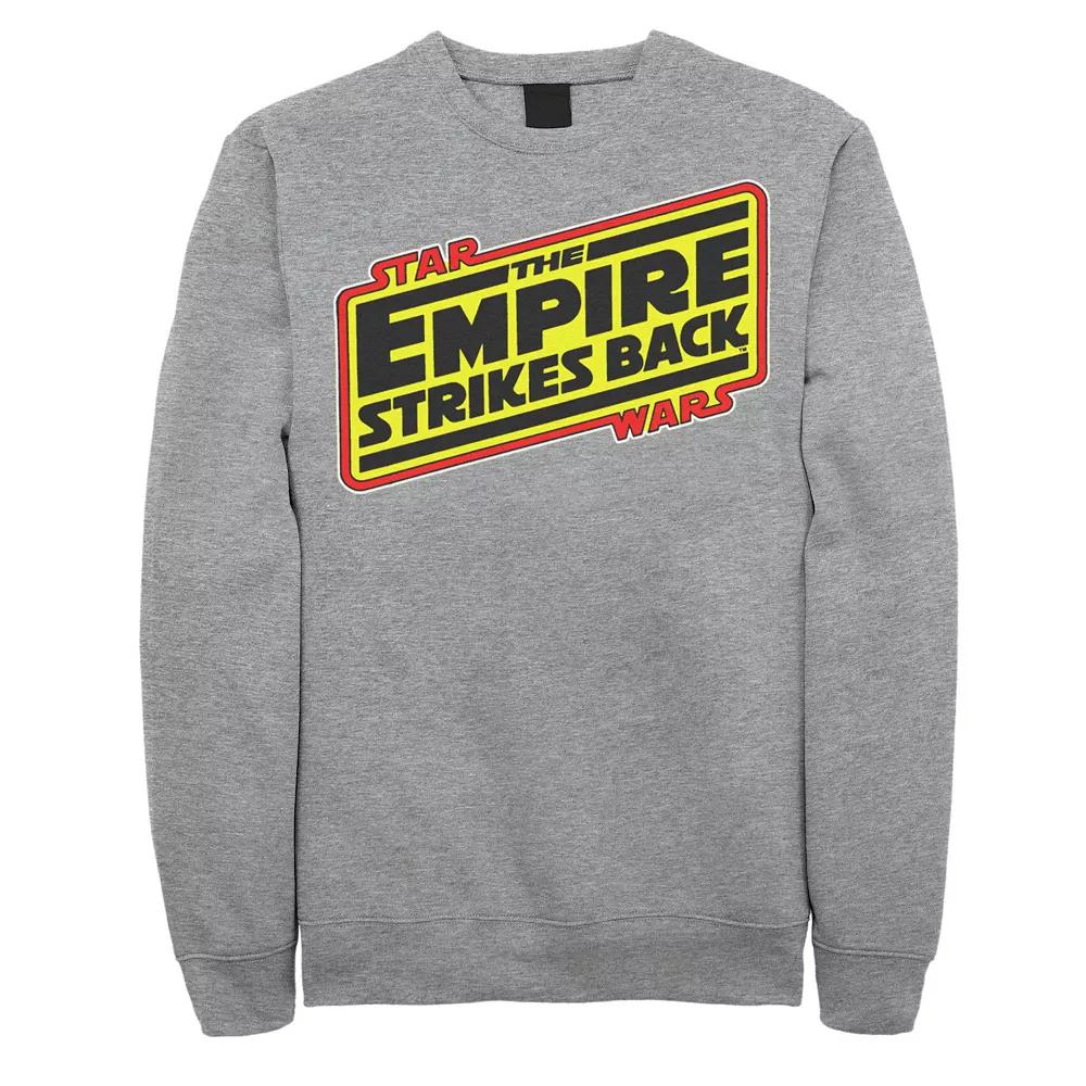 Men's Star Wars: The Empire Strikes Back Vintage Logo Sweatshirt,  Product Image