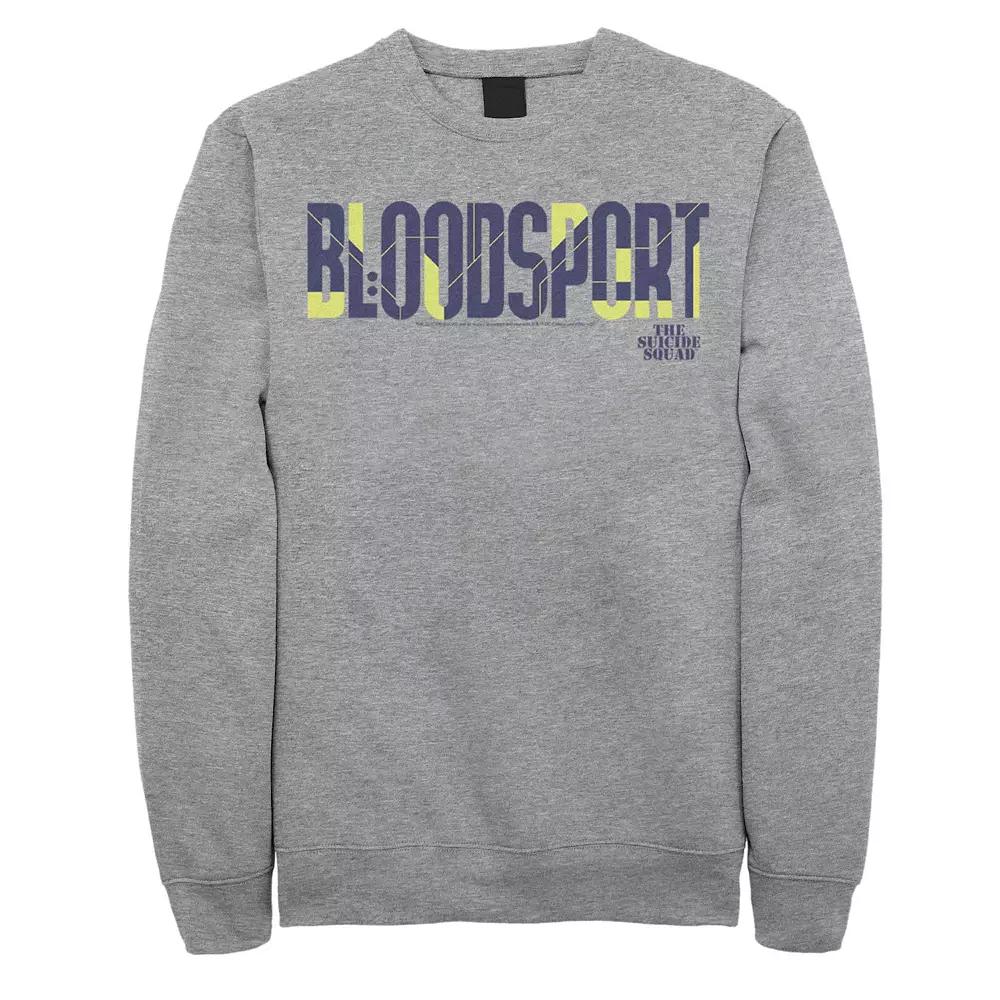 Men's The Suicide Squad Tall Bloodsport Logo Sweatshirt,  Product Image