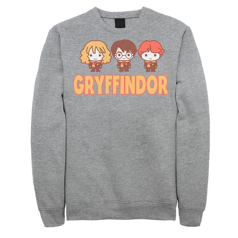 Men's Harry Potter Gryffindor Best Friends Lineup Sweatshirt, Size: XL, Athletic Grey Product Image