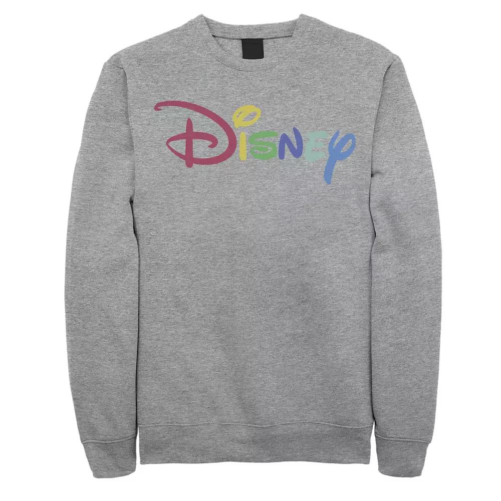 Disney's Men's Disney Rainbow Logo Sweatshirt,  Product Image