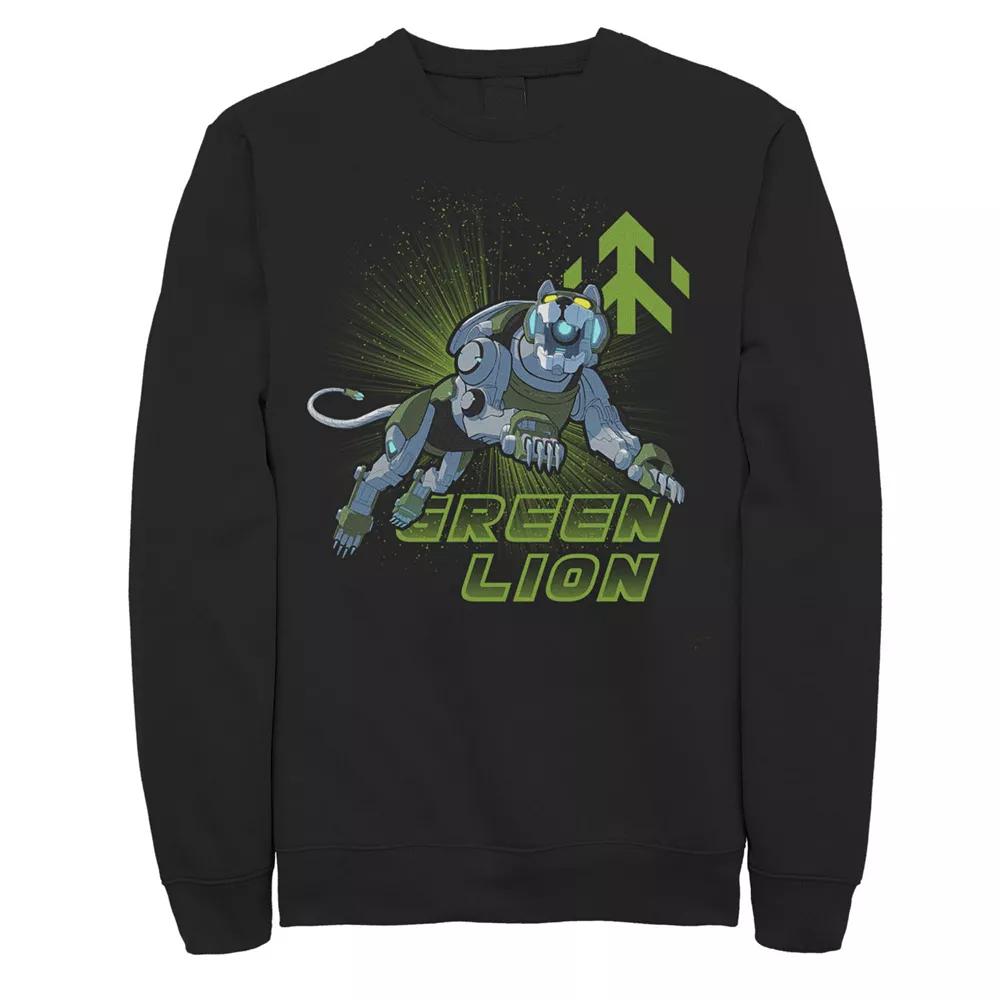 Men's Voltron: Legendary Defender Green Lion Sweatshirt,  Product Image