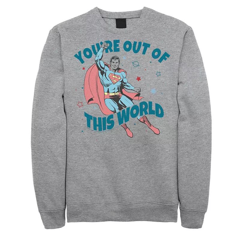 Men's MTV American Flag Faded Logo Fleece, Size: 3XL, Athletic Grey Product Image