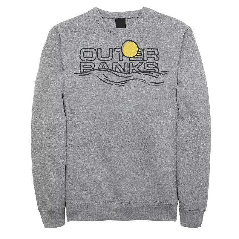 Men's Outer Banks Sunset Waves Logo Sweatshirt, Boy's,  Product Image