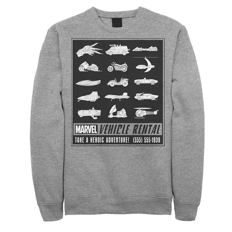 Men's Marvel Retro Comic Adventure Sweatshirt,  Product Image