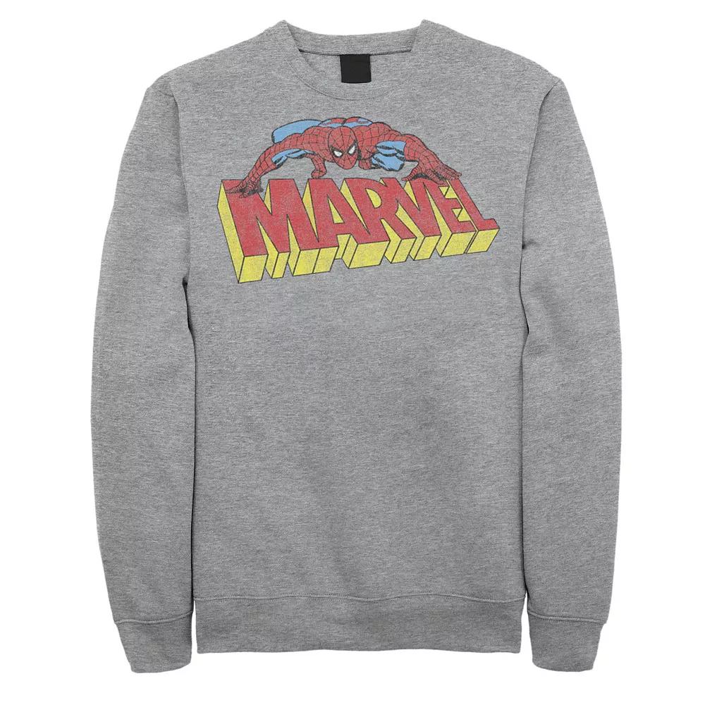 Men's Marvel Spider-Man Classic Logo Sweatshirt, Boy's,  Product Image