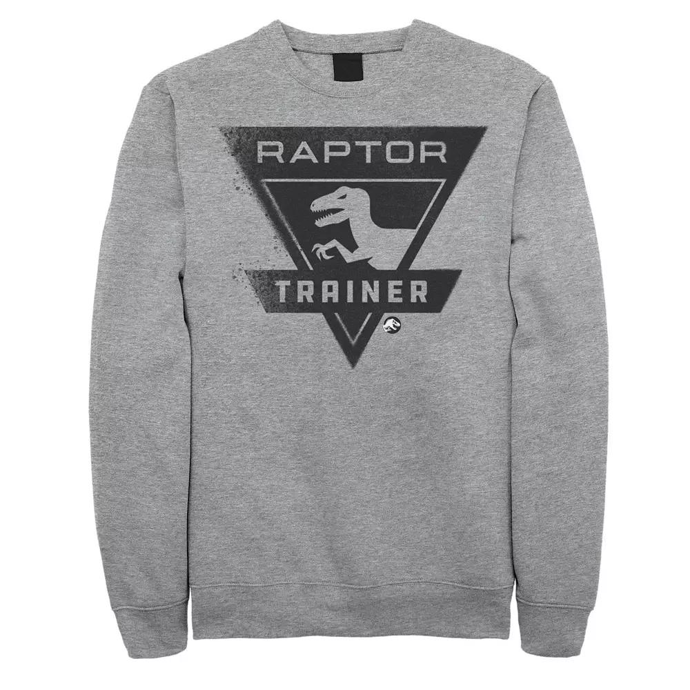 Men's Jurassic World Raptor Trainer Simple Logo Sweatshirt,  Product Image