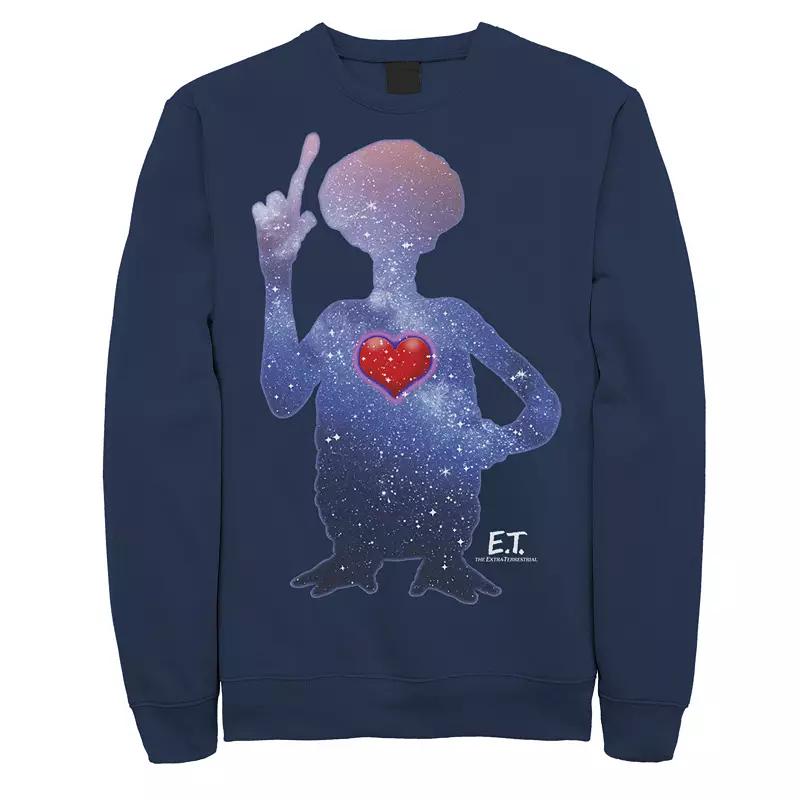 Men's E.T. Terrestrial Universe Silhouette Heart Sweatshirt,  Product Image