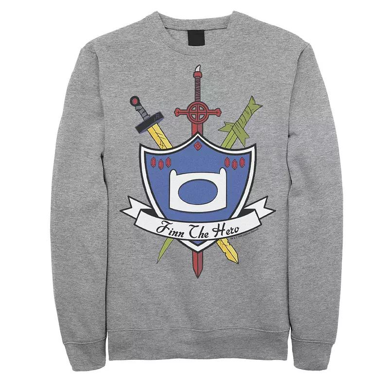 Men's Cartoon Network Adventure Time Finn The Hero Sweatshirt,  Product Image