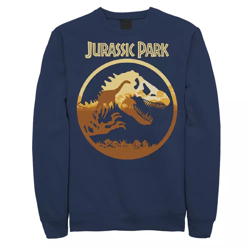 Men's Jurassic Park T-Rex Skeleton Sunset Sweatshirt,  Product Image