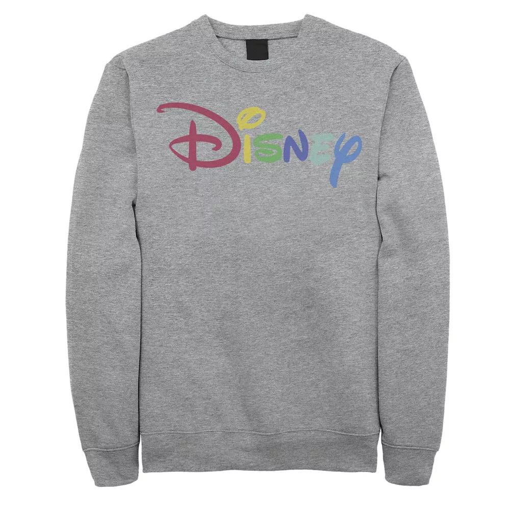 Disney's Men's Disney Rainbow Logo Sweatshirt,  Product Image
