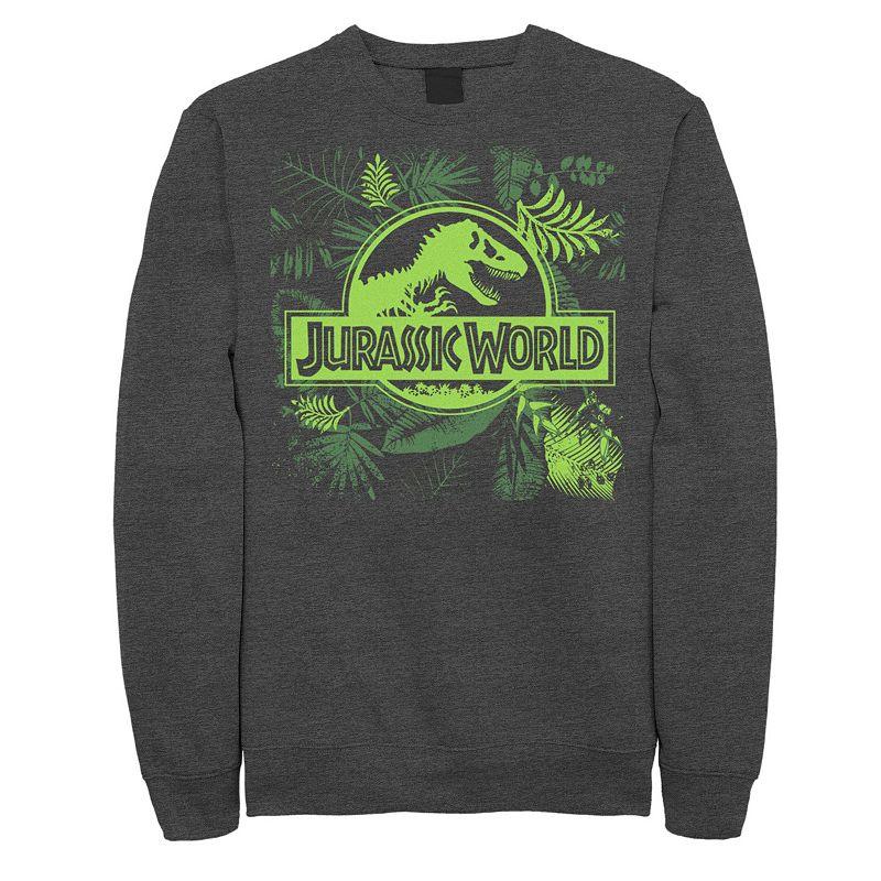 Men's Jurassic World Jungle Classic Logo Pullover Sweatshirt,  Product Image