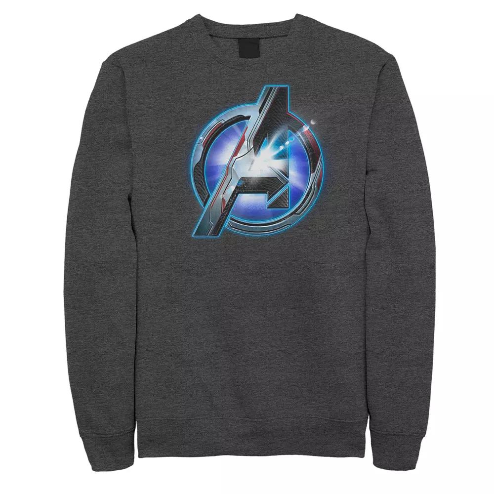 Men's Marvel Avengers Endgame I Love You 3000 Arc Reactor Symbol Graphic Fleece Pullover,  Product Image