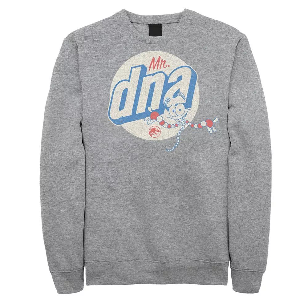 Men's Jurassic World Vintage Mr. DNA Logo Sweatshirt,  Product Image