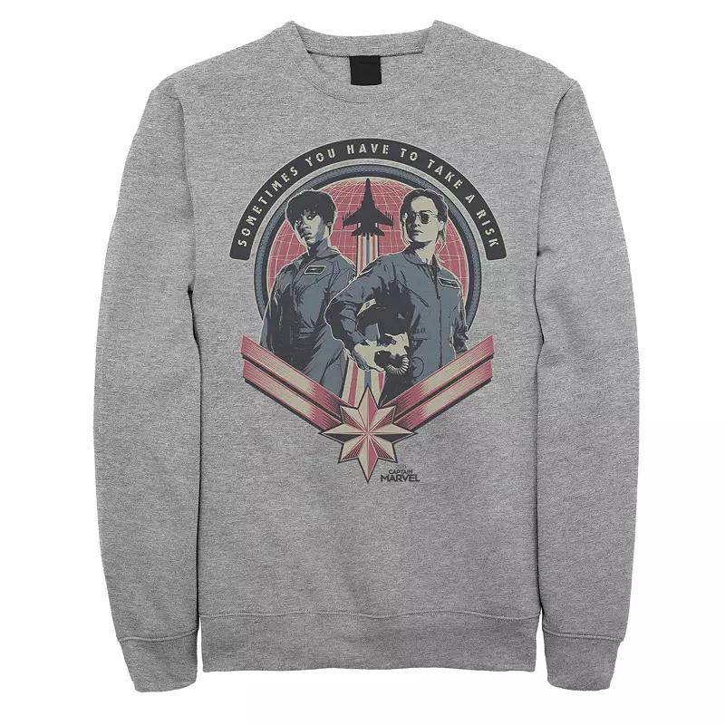 Men's Captain Marvel Fly Girls Sweatshirt,  Product Image