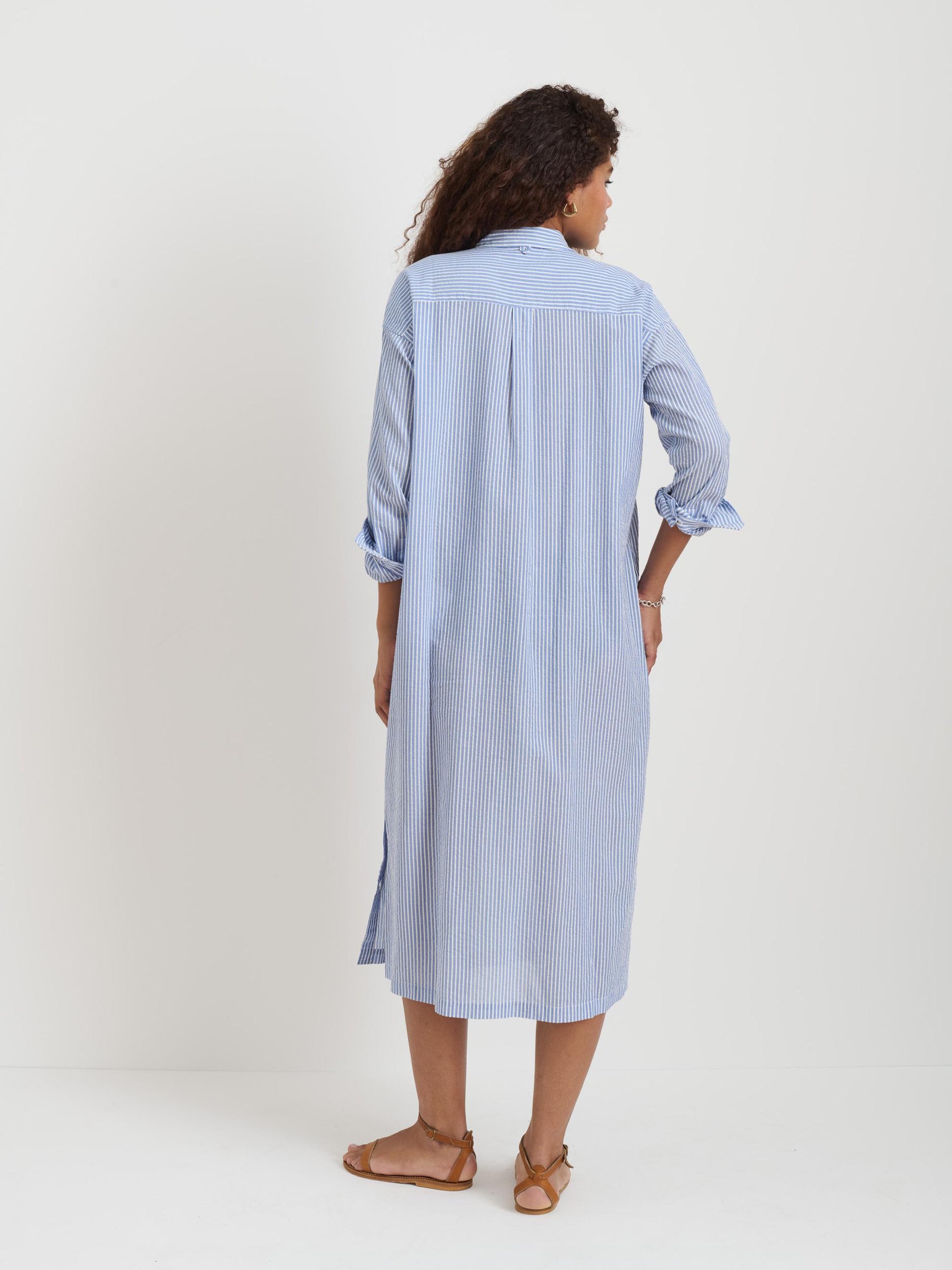 Kerry Shirtdress In Seersucker Product Image
