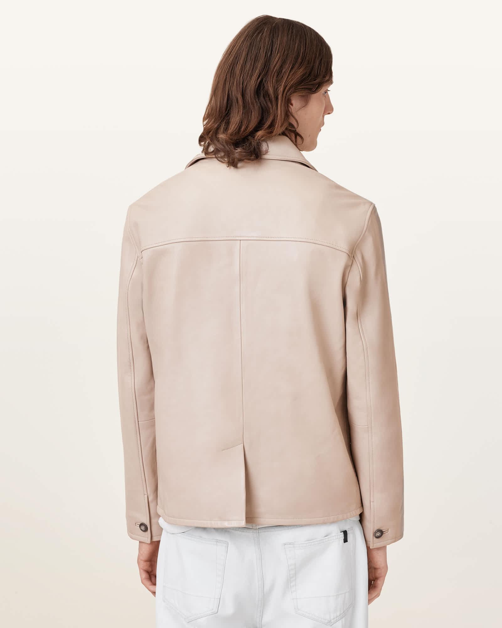 Luca Leather Blazer Product Image