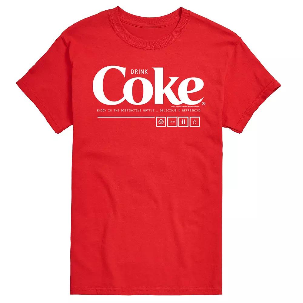 Men's Coca-Cola Drink Coke Enjoy Graphic Tee,  Product Image