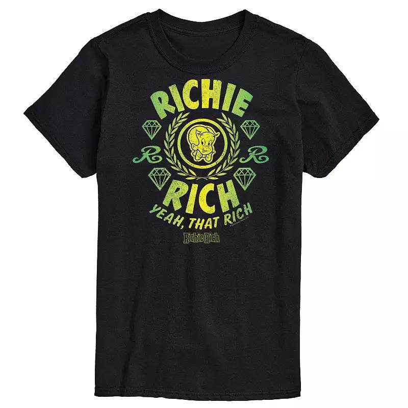 Big & Tall Richie Rich Yeah That Rich Graphic Tee, Men's,  Product Image