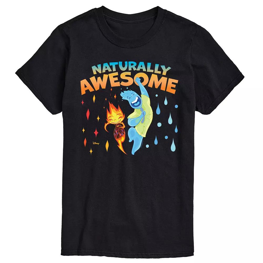 Disney's Elemental Big & Tall Naturally Awesome Graphic Tee, Men's,  Product Image