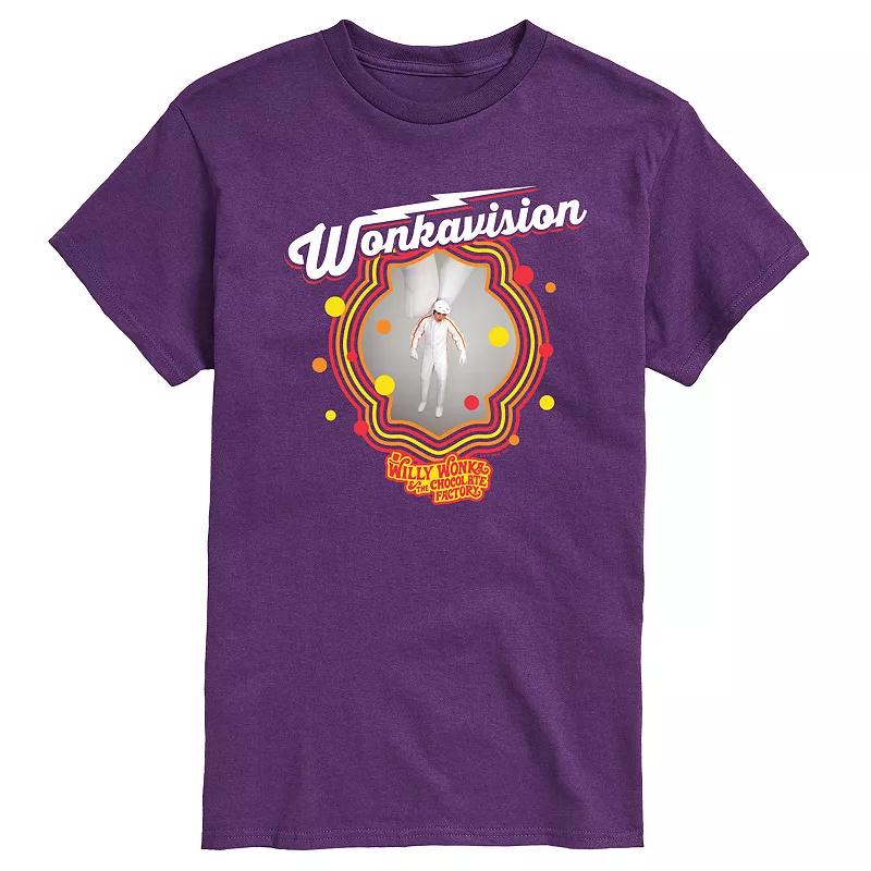 Men's Willy Wonka Wonkavision Graphic Tee,  Product Image