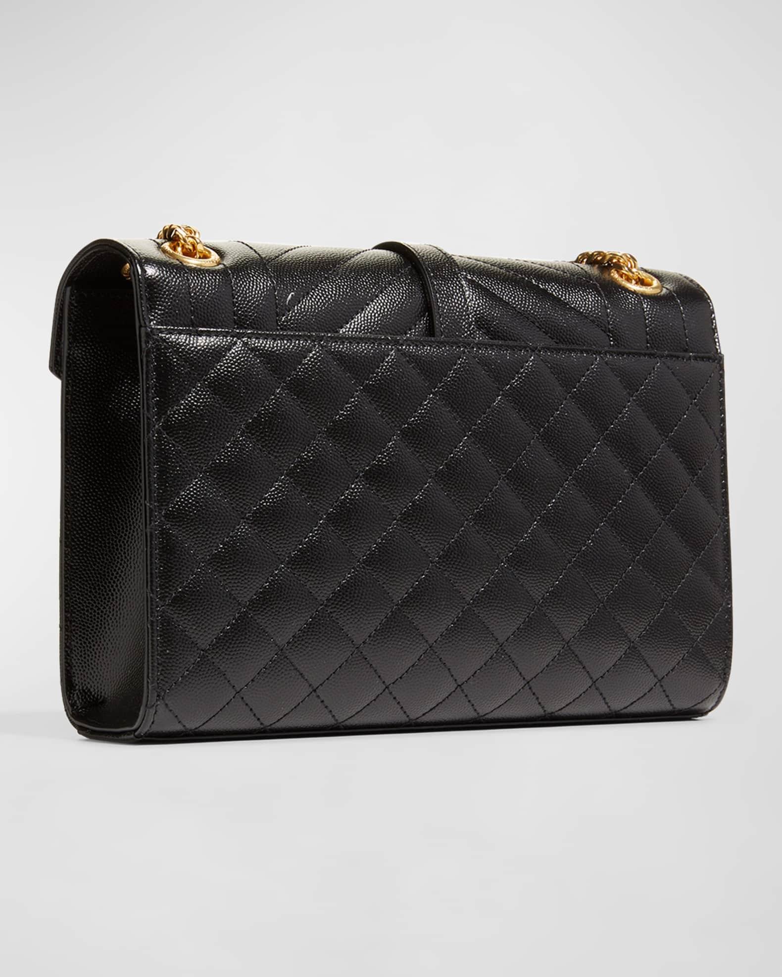 Envelope Triquilt Medium YSL Shoulder Bag in Grained Leather Product Image