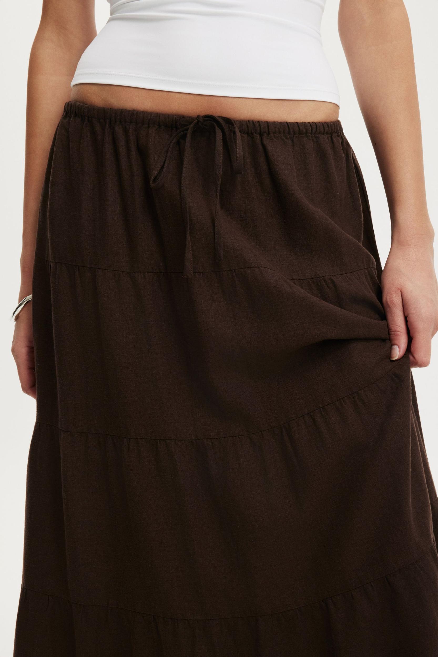 Haven Multi Tiered Maxi Skirt Product Image