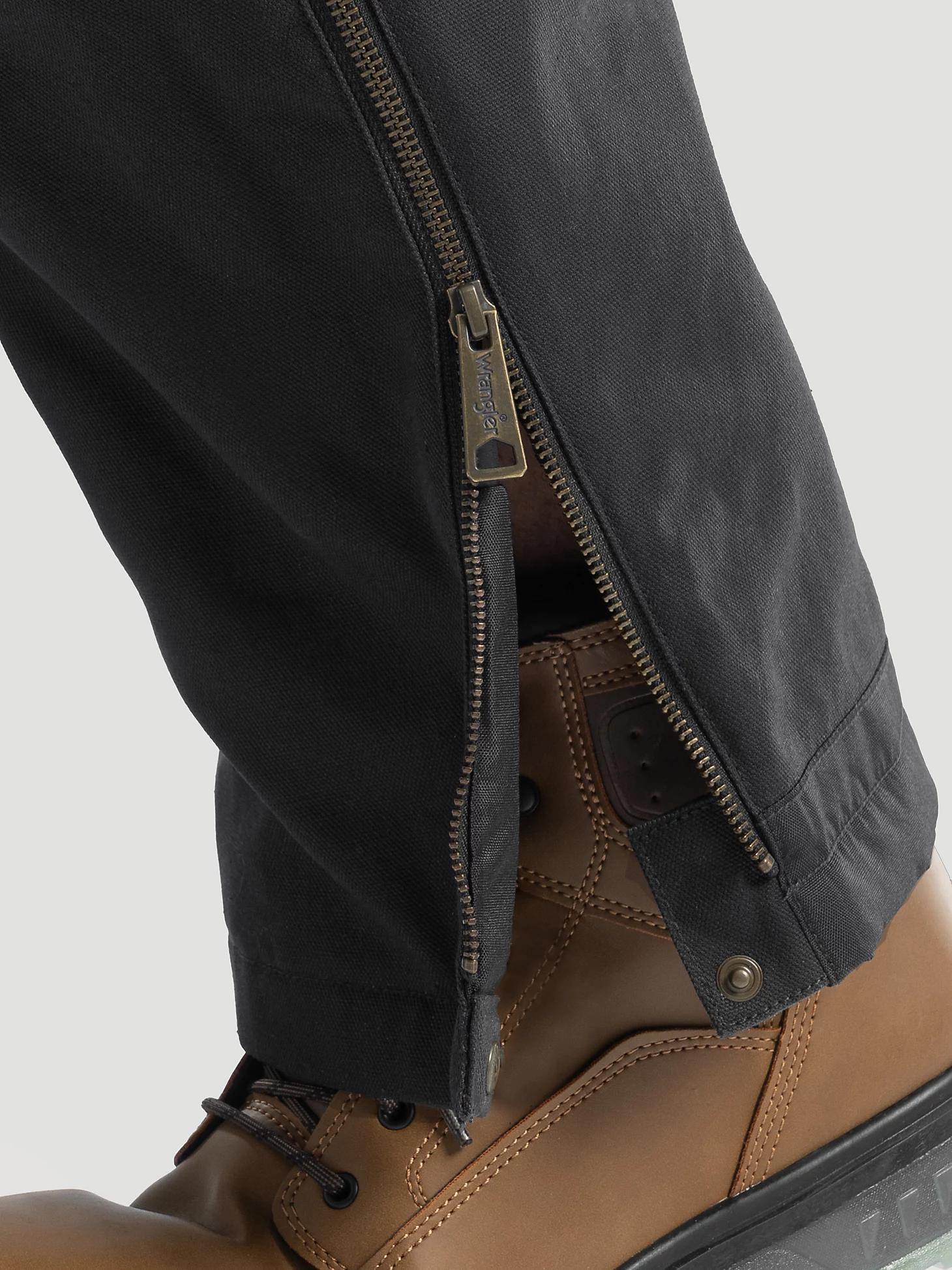 Men's Workwear Insulated Flex Duck Overalls in Jet Product Image