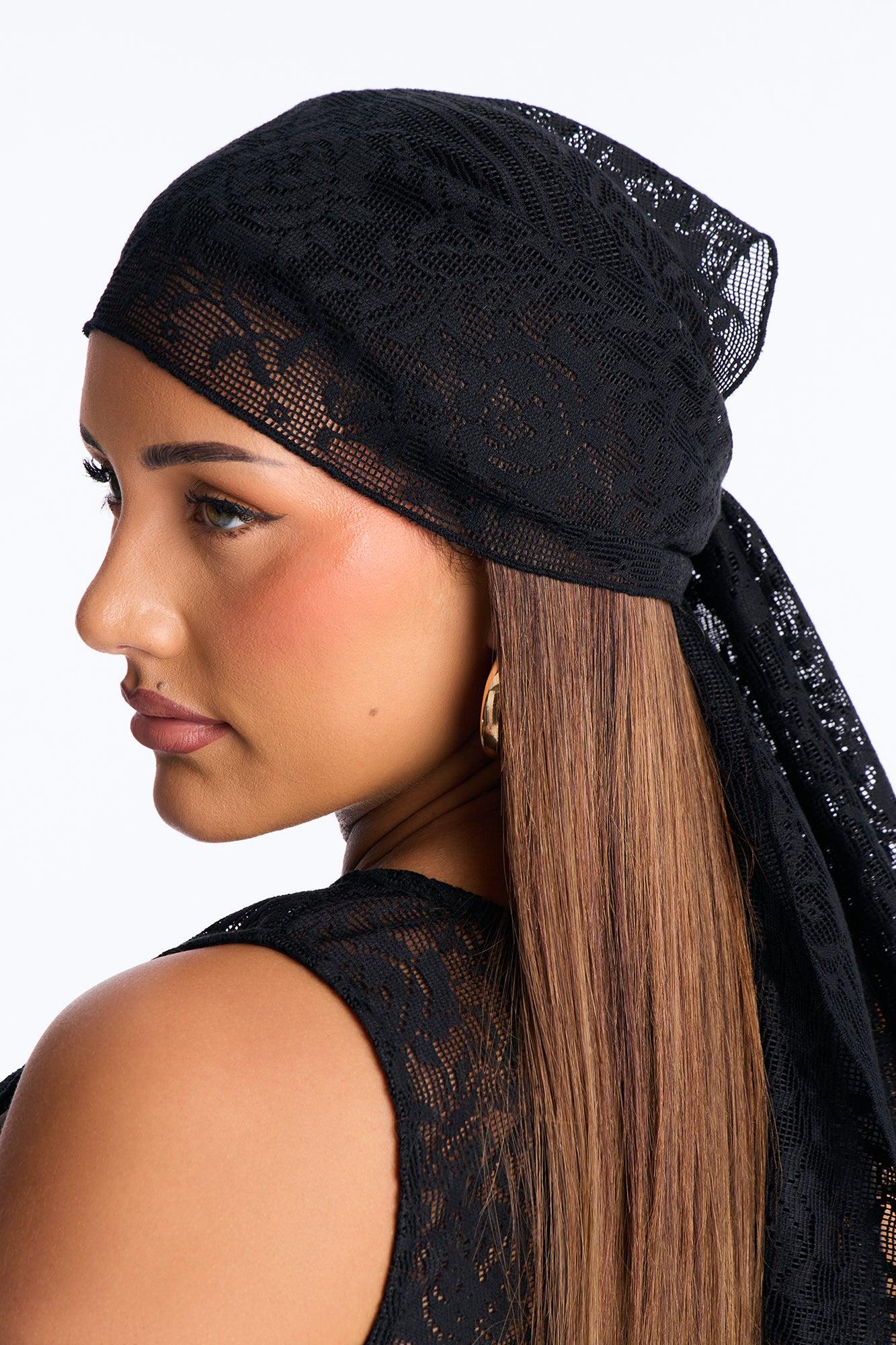Alexis 3 Piece Lace Maxi Skirt Set - Black Female Product Image
