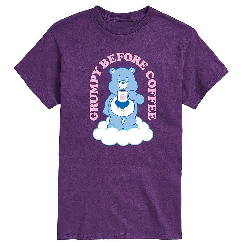 Men's Care Bears Grumpy Before Coffee Graphic Tee,  Product Image