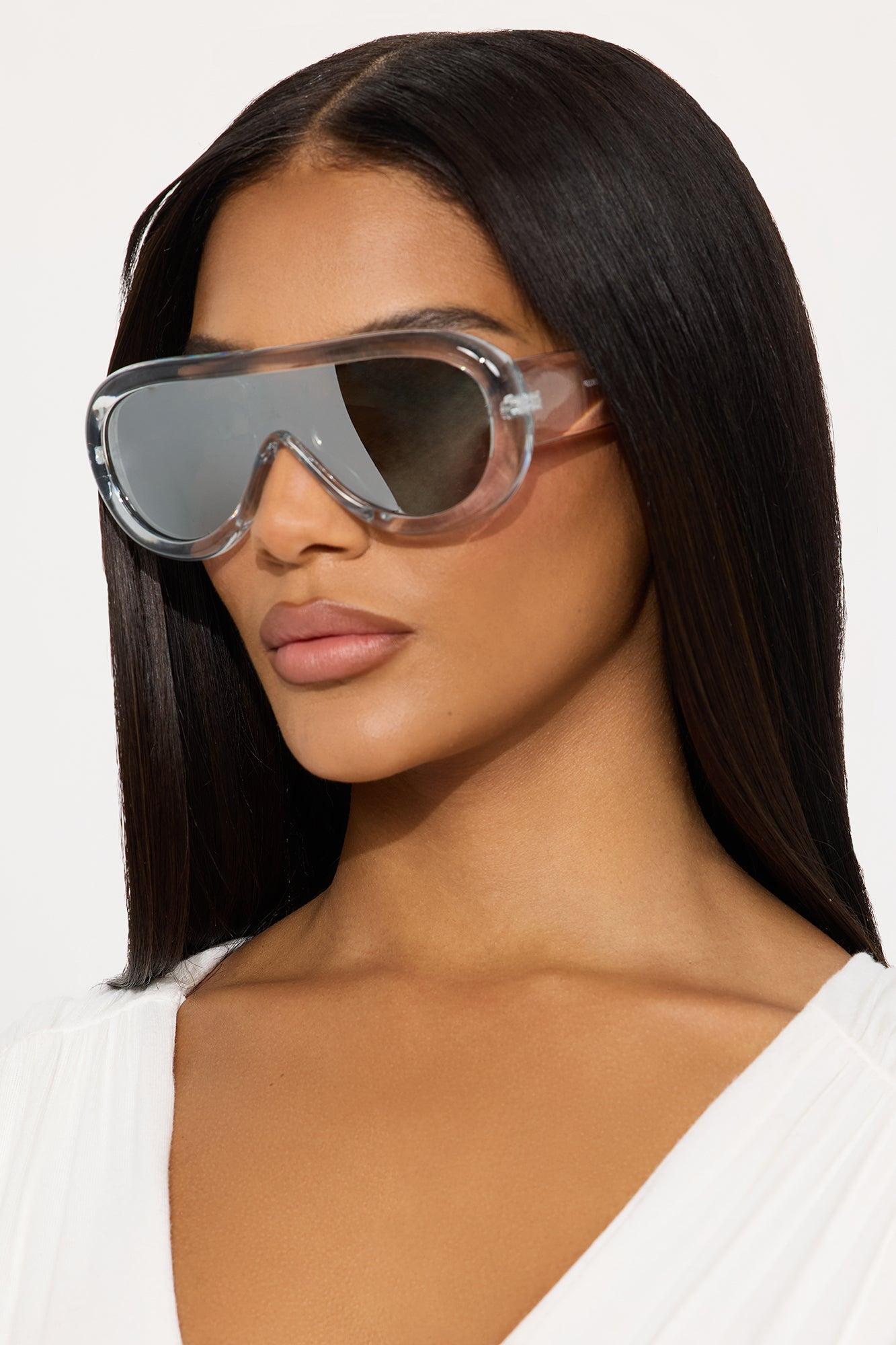 Setting My Goals Sunglasses - Clear Female Product Image