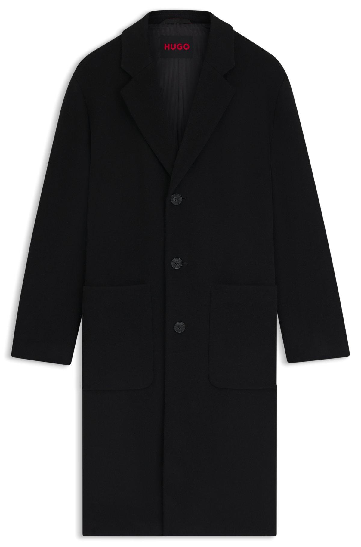 Regular-fit coat in a wool blend Product Image