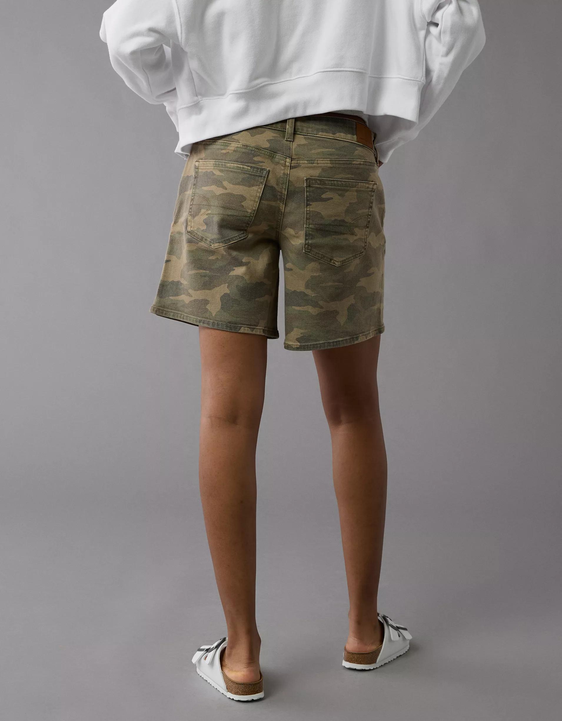 AE 8" Stretch Low-Rise Camo Baggy Short Product Image