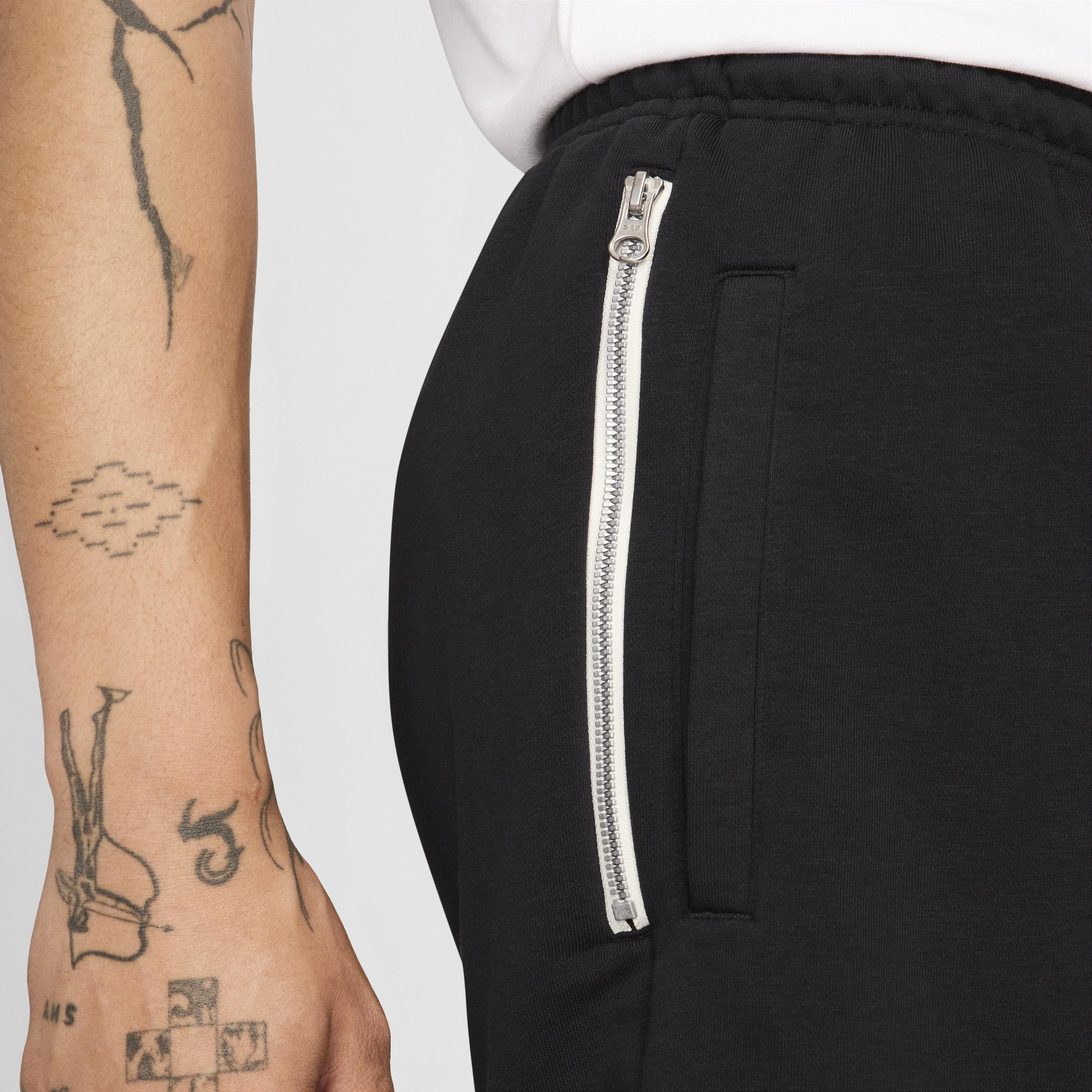 Nike Mens Standard Issue 8 Dri-FIT Fleece Basketball Shorts | FZ0216-010 Product Image