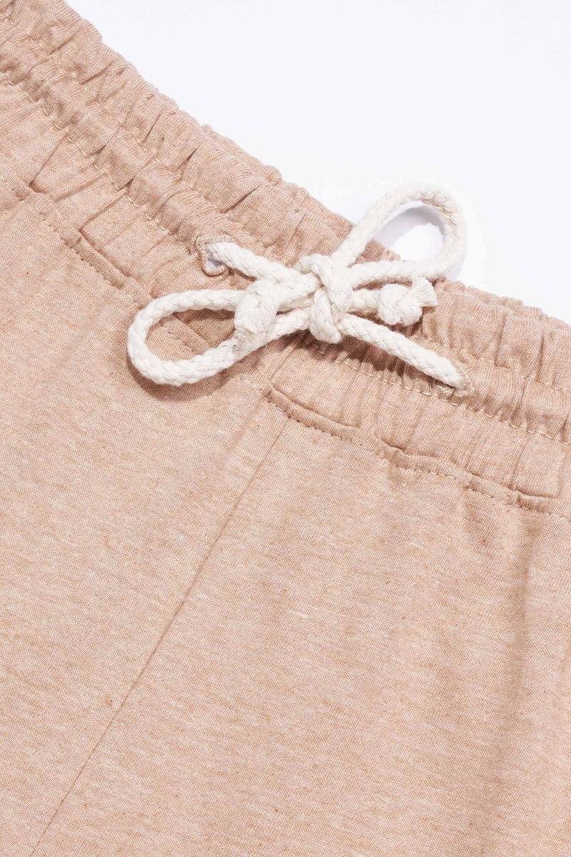 Women's Organic Heirloom Brown Athletic Shorts Product Image