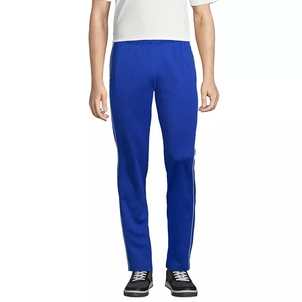 Mens Lands End Active Track Pants Blue Product Image