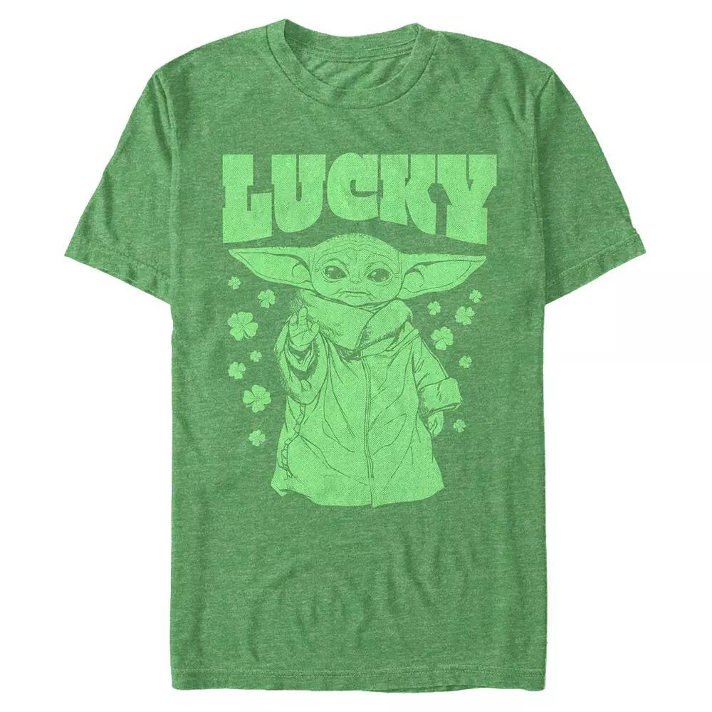 Big & Tall Star Wars The Mandalorian Lucky Graphic Tee, Men's,  Product Image