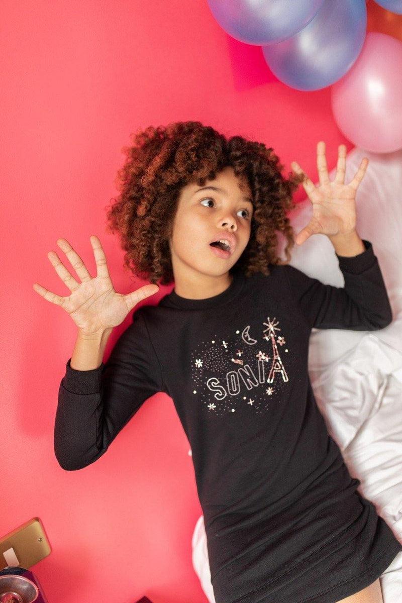 Sonia Rykiel Luxe Paris Logo Sweatshirt Dress Product Image