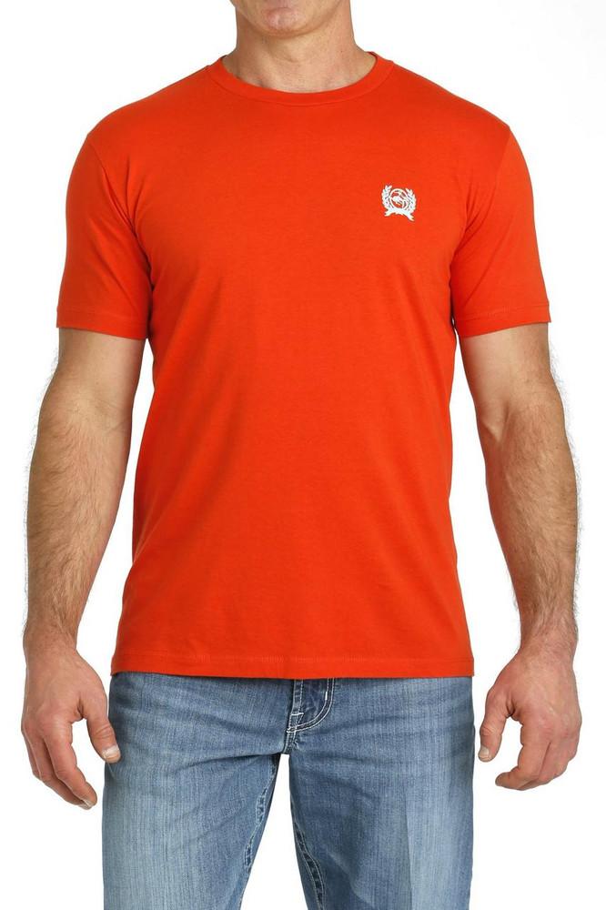SALE Cinch® Men's S/S Red Cinch Ranch Supply T-Shirt Product Image