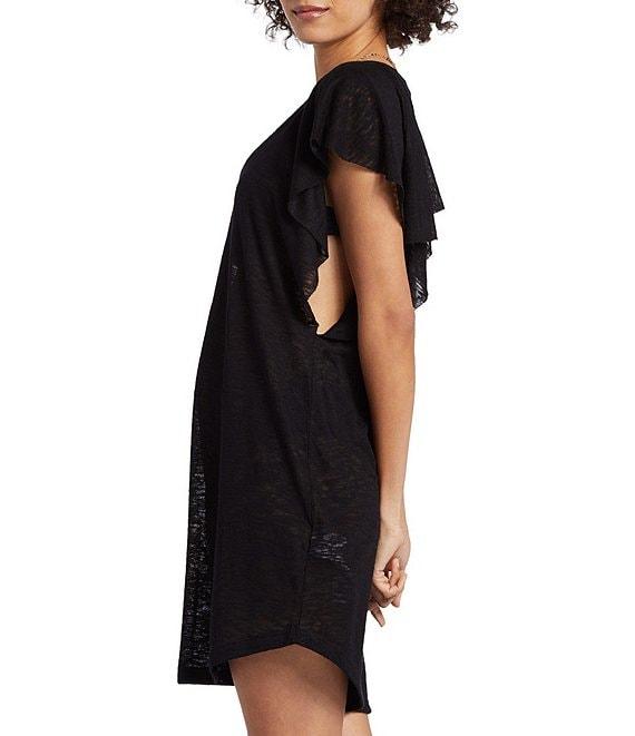 Billabong Out For Waves Flutter Sleeve Cover Up Dress Product Image