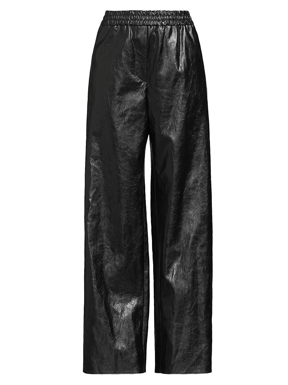 Womens Plutone Faux Leather Pants Product Image