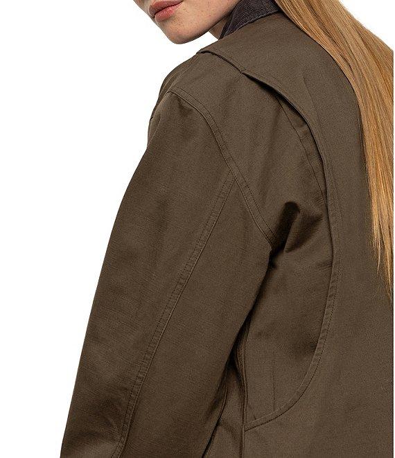 Sanctuary Spread Corduroy Collar Long Sleeve Barn Jacket Product Image