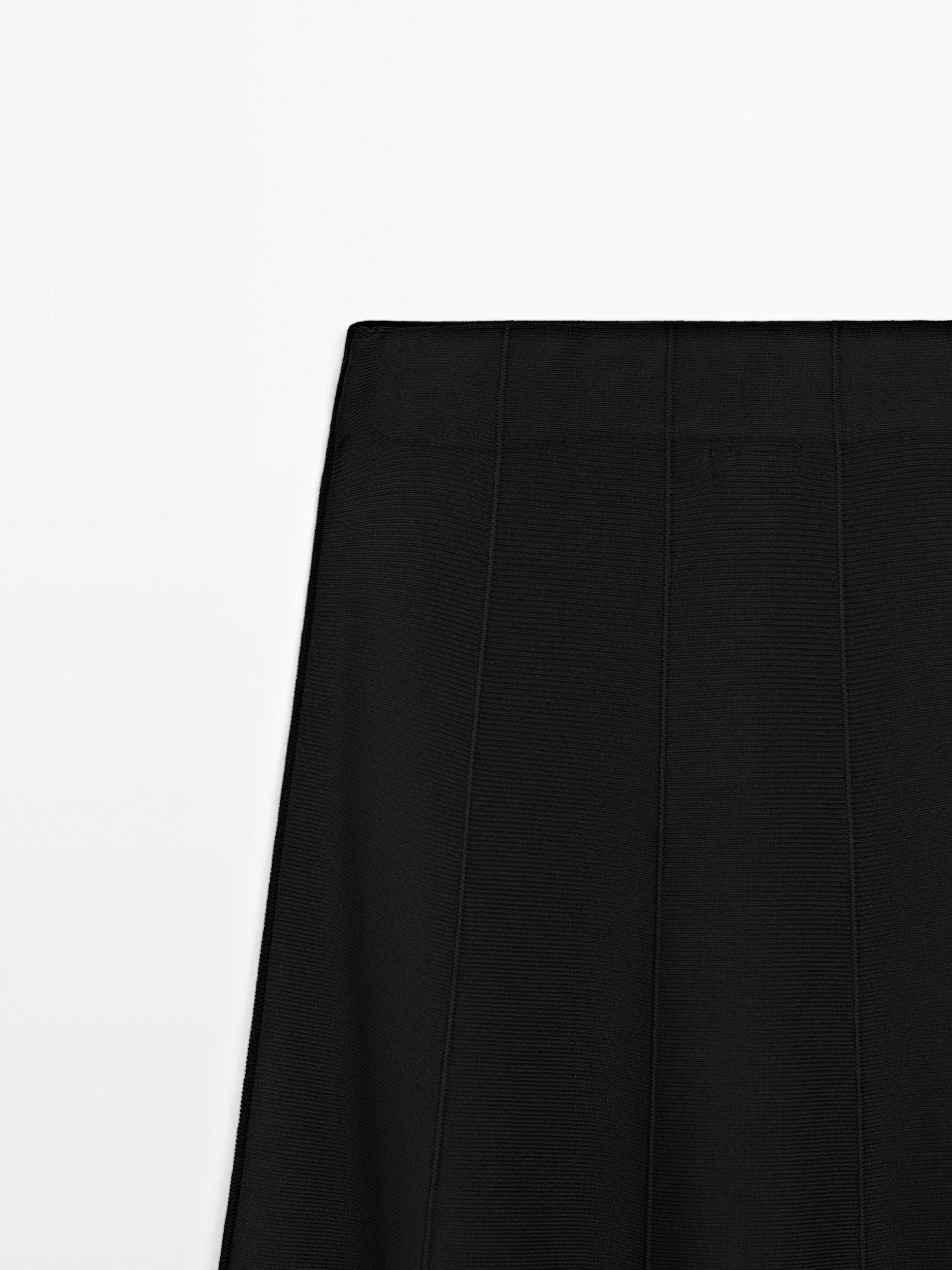 Long knit skirt Product Image