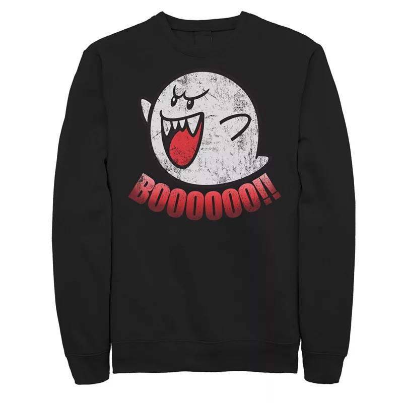 Men's Nintendo Super Mario Boo Fleece,  Product Image