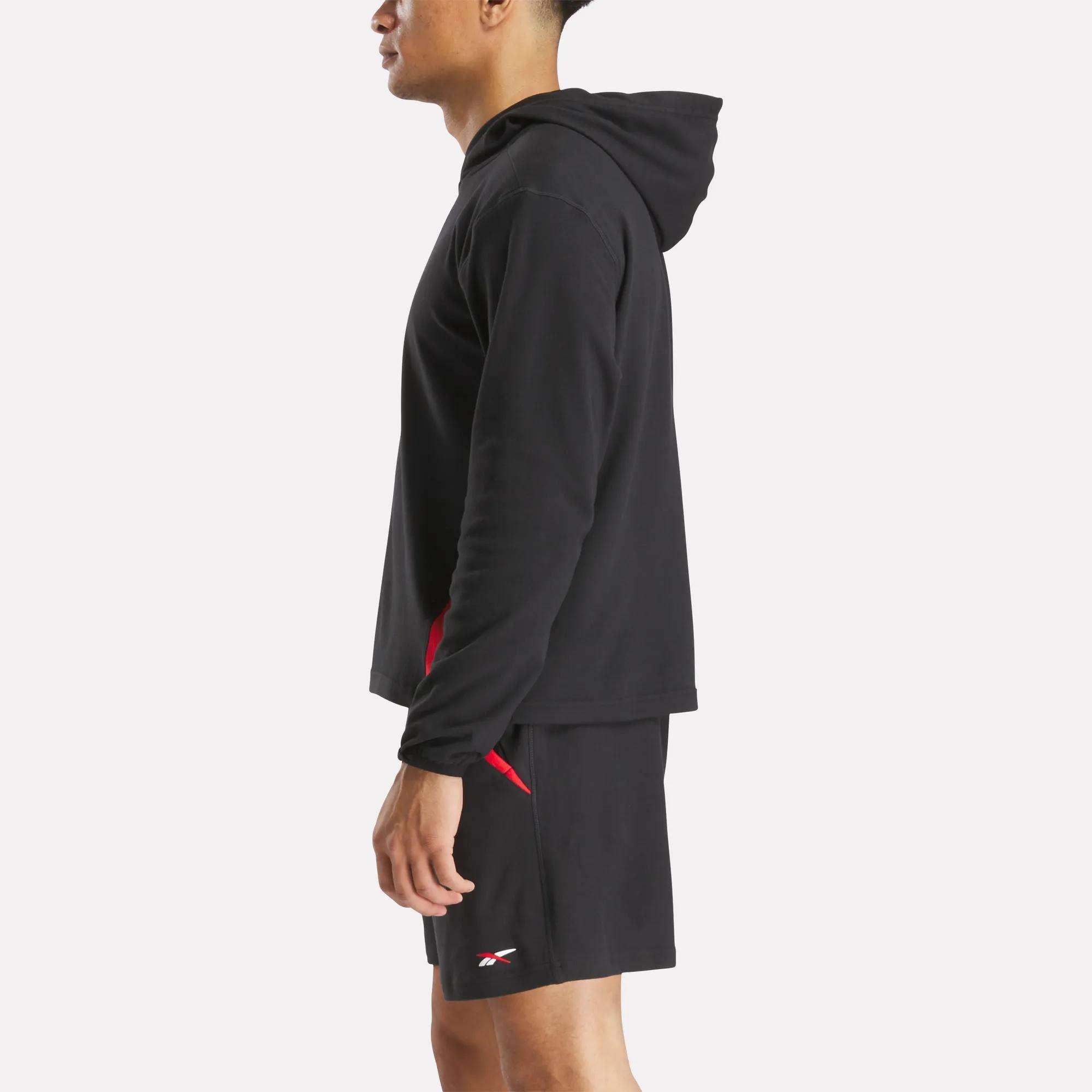 Men's Fleece Hoodie Male Product Image
