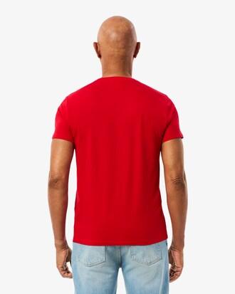 Lightweight Cotton Pima V Neck T-shirt Product Image