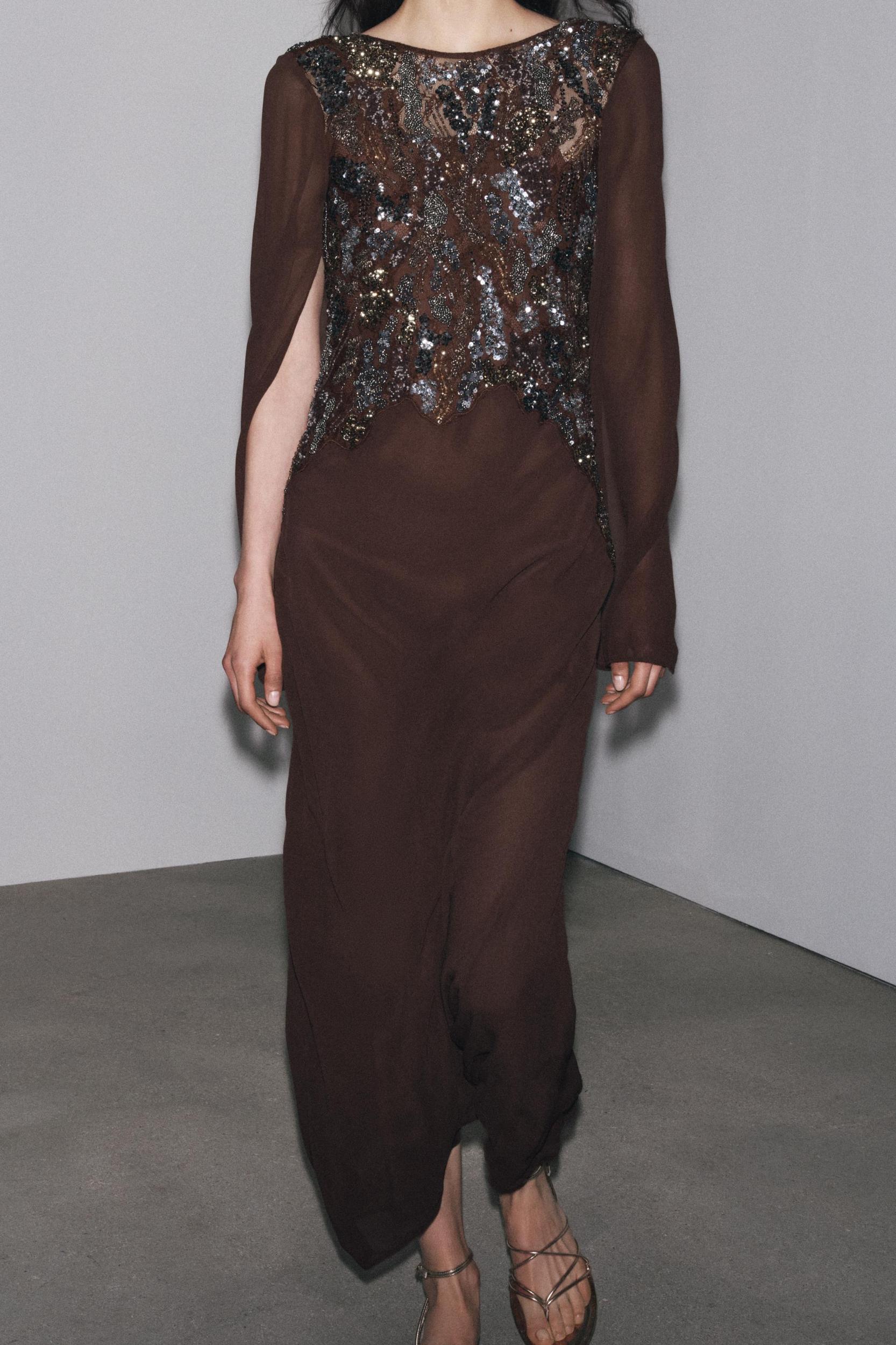 EMBROIDERED DRESS ZW COLLECTION Product Image