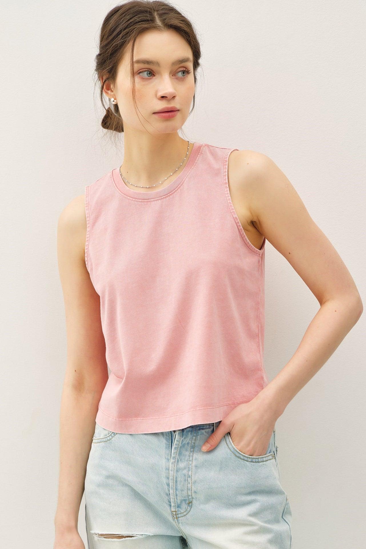 UB BASICS: WASHED & CROPPED TANK Product Image